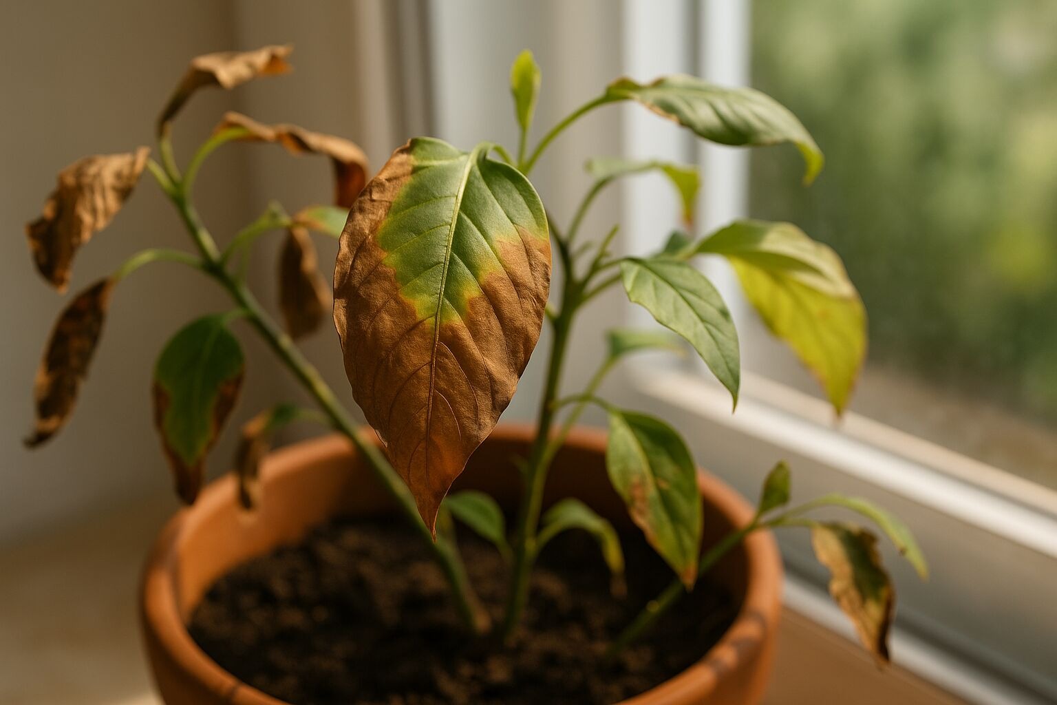 ¿Tienes una planta quemada por el sol? Aprende a salvarla con estos consejos