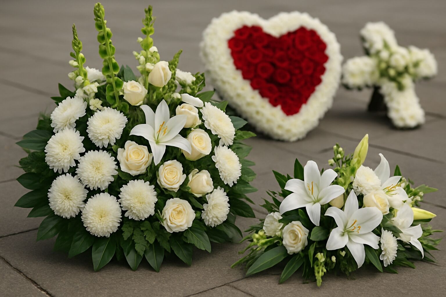 Flores para un funeral: cómo elegir el arreglo floral adecuado en momentos difíciles