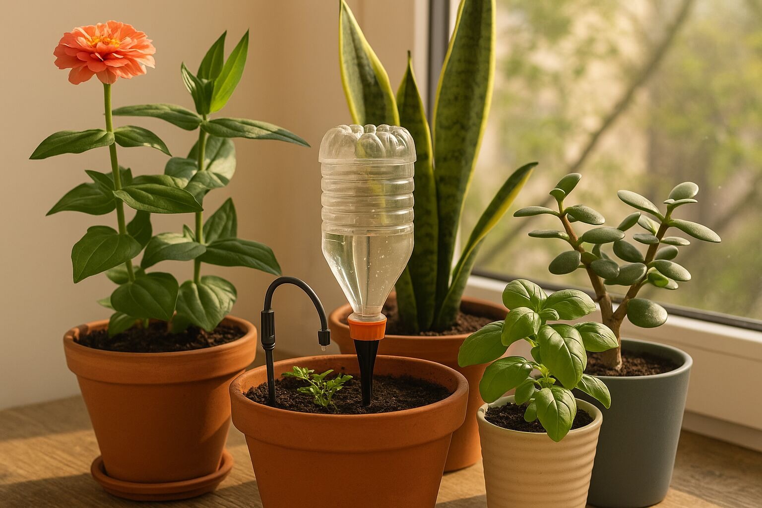 Cómo regar plantas en vacaciones sin preocupaciones